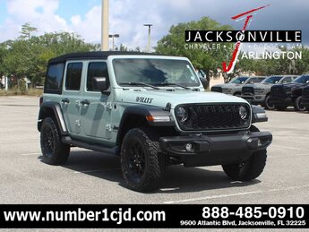 2024 Earl Clearcoat Jeep Wrangler Willys 4 Door 4X4 SUV G 2.0L 4 Cylinder Engine2.0 Automatic