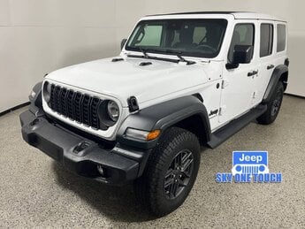 2025 Bright White Clearcoat Jeep Wrangler Sport S G 2.0L 4 Cylinder Engine2.0 SUV 4 Door Automatic