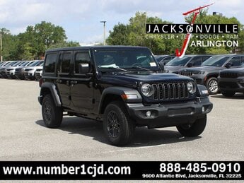 2025 Black Clearcoat Jeep Wrangler Sport S G 2.0L 4 Cylinder Engine2.0 Automatic 4X4 SUV 4 Door