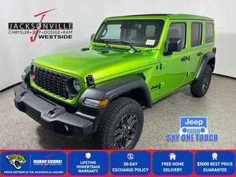 2026 Mojito Clearcoat Jeep Wrangler Sport S G 2.0L 4 Cylinder Engine2.0 SUV Automatic 4 Door 4X4