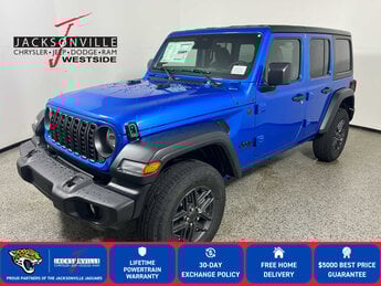 2026 Hydro Blue Pearlcoat Jeep Wrangler Sport S SUV G 2.0L 4 Cylinder Engine2.0 4X4 4 Door