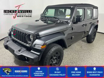 2026 Granite Crystal Metallic Clearcoat Jeep Wrangler Sport 4 Door SUV Automatic