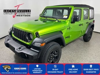 2026 Mojito Clearcoat Jeep Wrangler Sport 4 Door Automatic SUV 4X4 G 2.0L 4 Cylinder Engine2.0