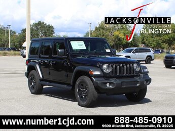 2025 Black Clearcoat Jeep Wrangler Sport 4X4 4 Door G 2.0L 4 Cylinder Engine2.0 SUV