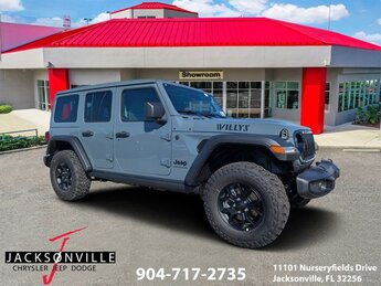 2026 Anvil Clear Coat Jeep Wrangler Willys 4X4 SUV 4 Door 2.0L I4 DOHC Engine Automatic