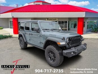 2026 Anvil Clear Coat Jeep Wrangler Willys 4X4 Automatic 2.0L I4 DOHC Engine SUV