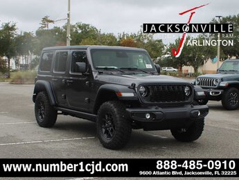 2026 Granite Crystal Metallic Clearcoat Jeep Wrangler Willys Automatic SUV G 2.0L 4 Cylinder Engine2.0 4X4 4 Door