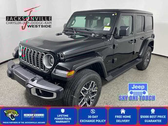 2026 Black Clearcoat Jeep Wrangler Sahara 4 Door Automatic 4X4