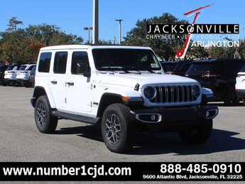 2026 Bright White Clearcoat Jeep Wrangler Sahara SUV Automatic 4X4 4 Door