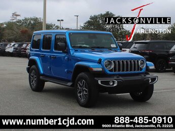 2026 Hydro Blue Pearlcoat Jeep Wrangler Sahara G 3.6L V6 Cylinder Engine3.6 4X4 4 Door SUV