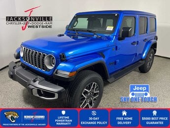 2026 Hydro Blue Pearlcoat Jeep Wrangler Sahara G 3.6L V6 Cylinder Engine3.6 SUV Automatic 4 Door