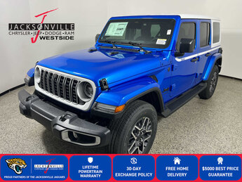 2026 Hydro Blue Pearlcoat Jeep Wrangler Sahara G 2.0L 4 Cylinder Engine2.0 SUV 4 Door 4X4 Automatic