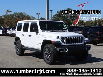 2026 Bright White Clearcoat Jeep Wrangler Sahara Automatic 4X4 SUV 4 Door