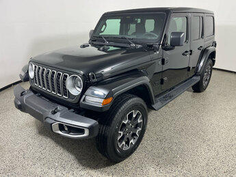 2025 Black Clearcoat Jeep Wrangler Sahara 4X4 SUV 4 Door