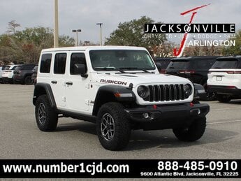 2026 Bright White Clearcoat Jeep Wrangler Rubicon Automatic SUV 4 Door 4X4 G 3.6L V6 Cylinder Engine3.6