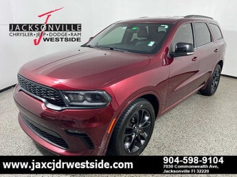 2021 Octane Red Pearlcoat Dodge Durango GT Plus 4 Door SUV G 3.6L V6 Cylinder Engine3.6 RWD