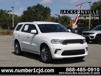 2022 White Knuckle Clearcoat Dodge Durango SXT Automatic 4 Door SUV