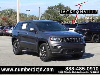 2021 Granite Crystal Metallic Clearcoat Jeep Grand Cherokee 80th Anniversary G 3.6L V6 Cylinder Engine3.6 Automatic 4X4 4 Door SUV