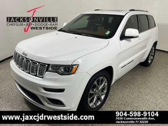 2019 Bright White Clearcoat Jeep Grand Cherokee Summit Automatic 4 Door G 3.6L V6 Cylinder Engine3.6