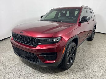 2023 Velvet Red Pearlcoat Jeep Grand Cherokee Altitude Automatic G 3.6L V6 Cylinder Engine3.6 RWD SUV 4 Door