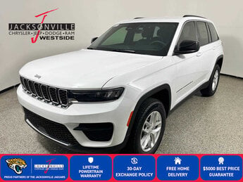 2026 Bright White Clearcoat Jeep Grand Cherokee Laredo 4 Door SUV Automatic G 3.6L V6 Cylinder Engine3.6 RWD