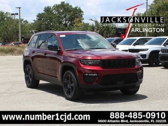 2025 Velvet Red Pearlcoat Jeep Grand Cherokee Limited 4 Door Automatic SUV G 3.6L V6 Cylinder Engine3.6 RWD