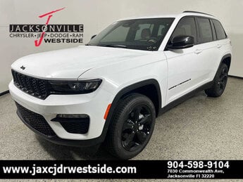 2025 Bright White Clearcoat Jeep Grand Cherokee Limited RWD G 3.6L V6 Cylinder Engine3.6 4 Door