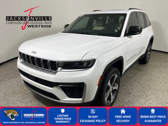 2026 Bright White Clearcoat Jeep Grand Cherokee Limited 4 Door G 2.0L 4 Cylinder Engine2.0 Automatic RWD SUV