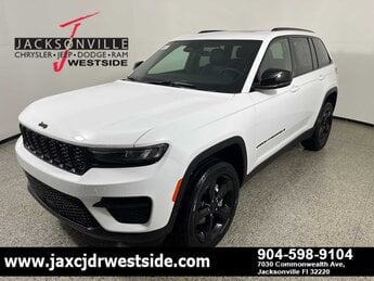 2025 Bright White Clearcoat Jeep Grand Cherokee Altitude X SUV G 3.6L V6 Cylinder Engine3.6 Automatic 4 Door