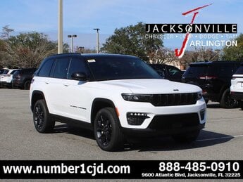 2025 Bright White Clearcoat Jeep Grand Cherokee Limited 4 Door Automatic 4X4