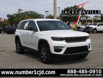 2023 Bright White Clearcoat Jeep Grand Cherokee Limited Automatic G 3.6L V6 Cylinder Engine3.6 SUV