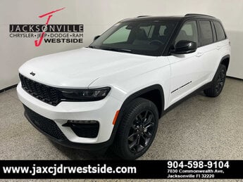 2025 Bright White Clearcoat Jeep Grand Cherokee Limited Automatic SUV 4 Door