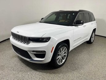 2024 Bright White Clearcoat Jeep Grand Cherokee Summit G 3.6L V6 Cylinder Engine3.6 4 Door SUV Automatic