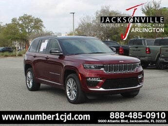 2024 Velvet Red Pearlcoat Jeep Grand Cherokee Summit 4X4 SUV 4 Door Automatic
