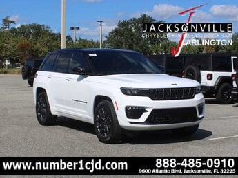 2025 Bright White Clearcoat Jeep Grand Cherokee Summit Reserve G 3.6L V6 Cylinder Engine3.6 4 Door SUV Automatic 4X4