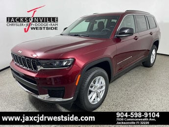 2025 Velvet Red Pearlcoat Jeep Grand Cherokee L Laredo X Automatic SUV G 3.6L V6 Cylinder Engine3.6 RWD
