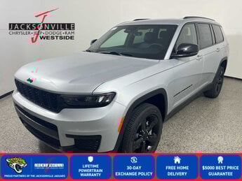 2025 Silver Zynith Jeep Grand Cherokee L Altitude X SUV 4 Door G 3.6L V6 Cylinder Engine3.6 Automatic RWD