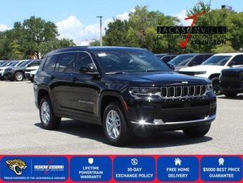 2025 Diamond Black Crystal Pearlcoat Jeep Grand Cherokee L Laredo X SUV G 3.6L V6 Cylinder Engine3.6 Automatic 4 Door RWD