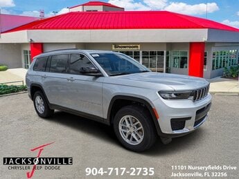 2025 Silver Zynith Jeep Grand Cherokee L Laredo Automatic 3.6L V6 24V VVT Engine SUV 4 Door RWD