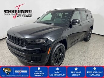 2025 Diamond Black Crystal Pearlcoat Jeep Grand Cherokee L Altitude X Automatic G 3.6L V6 Cylinder Engine3.6 RWD