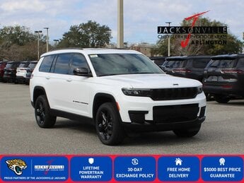 2025 Bright White Clearcoat Jeep Grand Cherokee L Altitude X G 3.6L V6 Cylinder Engine3.6 SUV RWD Automatic 4 Door