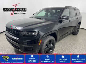 2025 Diamond Black Crystal Pearlcoat Jeep Grand Cherokee L Limited RWD 4 Door SUV Automatic