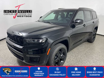 2025 Diamond Black Crystal Pearlcoat Jeep Grand Cherokee L Limited RWD 4 Door SUV Automatic