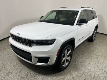 2021 Bright White Clearcoat Jeep Grand Cherokee L Limited SUV RWD G 3.6L V6 Cylinder Engine3.6 4 Door Automatic
