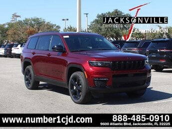2025 Velvet Red Pearlcoat Jeep Grand Cherokee L Limited SUV Automatic G 3.6L V6 Cylinder Engine3.6