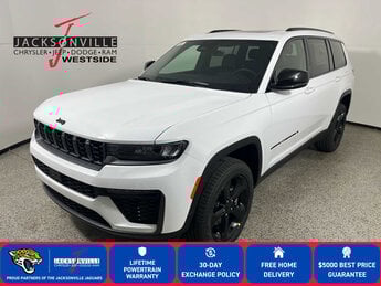 2026 Bright White Clearcoat Jeep Grand Cherokee L Limited Automatic RWD G 2.0L 4 Cylinder Engine2.0 SUV 4 Door