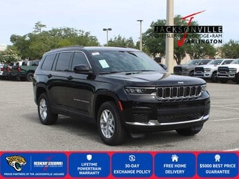 2026 Diamond Black Crystal Pearlcoat Jeep Grand Cherokee L Laredo X SUV 4X4 Automatic 4 Door G 3.6L V6 Cylinder Engine3.6
