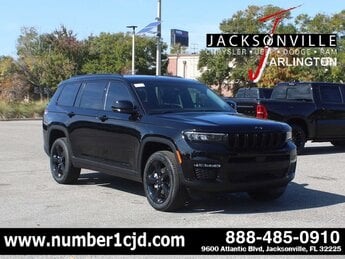 2025 Diamond Black Crystal Pearlcoat Jeep Grand Cherokee L Limited 4 Door 4X4 G 3.6L V6 Cylinder Engine3.6 Automatic SUV