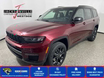 2025 Velvet Red Pearlcoat Jeep Grand Cherokee L Limited G 3.6L V6 Cylinder Engine3.6 4 Door 4X4