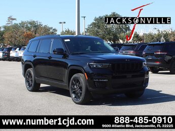 2025 Diamond Black Crystal Pearlcoat Jeep Grand Cherokee L Limited 4 Door 4X4 Automatic